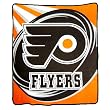 Philadelphia Flyers NHL Royal Plush Raschel Blanket (700 Series) (50"x60")