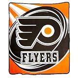 Philadelphia Flyers Royal Plush Raschel NHL Blanket (700 Series) by Northwest (50x60)