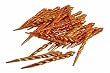 Club Pack of 36 Burnt Orange Shatterproof Icicle Christmas Ornaments 5"