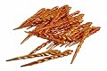 Club Pack of 36 Burnt Orange Shatterproof Icicle Christmas Ornaments 5