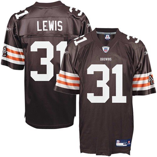 Reebok Cleveland Browns Jamal Lewis Replica Jersey Size: Xx Large