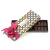 Amore di Mona Connoisseur Collection Dark Chocolate & Caramela Gift Box: 9 Oz Premium Assortment. Vegan, Non-gmo, Free of Gluten, Peanuts, Tree Nuts, Milk, Eggs, & Soy, All-natural, Low Glycemic & Allergy Friendly