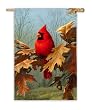Regular Sized Flag Cardinal And Oak - Hi
