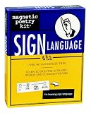 Magnetic Poetry: Sign Language Edition