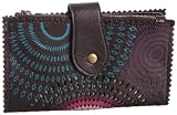 Desigual Troke 17X5212, Damen Portemonnaies, Braun (CHOCOLATE 6009), 16x10x2 cm (B x H x T)