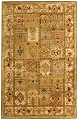 Safavieh Classic CL305A Multi Color Panel 4' x 6' Handmade Wool Area Rug