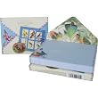 Birds Feathers Notepad Love Letters Magnetic closure, Punch Studio