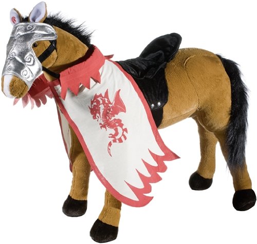 Heunec 723672 - Knight Horse Standing with Sound 100 kg Loading Capacity