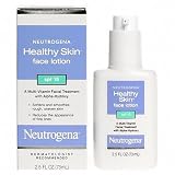 Neutrogena Healthy Skin Face Lotion, with SPF 15 Multivitamin Facial Treatment With Alpha Hydroxy 2.