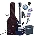 Encore EBP-P29BOFT Black Electric Guitar Outfit