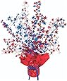 Star Gleam 'N Burst Centerpiece (red, white, blue) Party Accessory  (1 count) (1/Pkg)