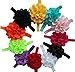 Qandsweet Baby Girl's Headbands Mesh Flower Hair Accessories (11 Pack)