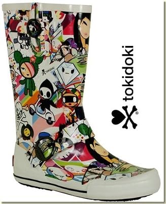 Chooka - Women's Tokidoki Discoteca Rain Pup Rain Boot