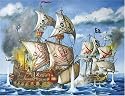 Pirate Ship 200 Piece Puzzle by Ravensburger