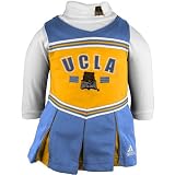 adidas UCLA Bruins Light Blue Infant Two-Piece Cheerleader Dress by Football Fanatics