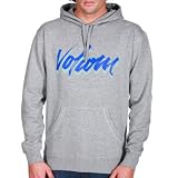 Volcom Men's Tri Brush Classic Hood - Grey Melanged