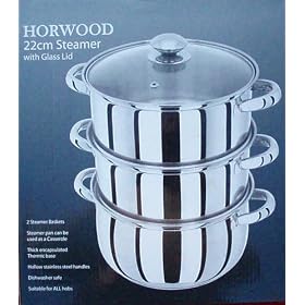 Horwood 22cm 3 Pce Steamer