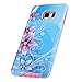 Galaxy S6 Edge Plus Case, S6 Edge + Case, Style4U Flower Design Slim Fit Hybrid Armor Case for Samsung Galaxy S6 Edge Plus / S6 Edge + with 1 Style4U Stylus [Lily Flower Pink]