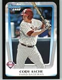 2011 Bowman Draft Prospects Baseball Card # BDPP2 Cody Asche - Philadelphia Phillies (Draft Pick / Prospect / RC - Extended Rookie Card) MLB Trading Card in Screwdown Case!