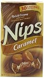 Nips Caramel Candy, 4-Ounce Boxes (Pack of 12)