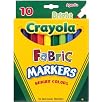 Crayola 10-Pack Fabric Markers