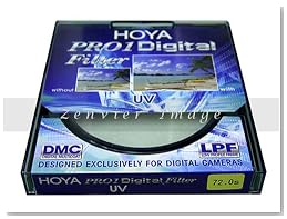 Hoya 72mm DMC PRO1 Digital Multi-Coated UV (Ultra Violet) Filter.