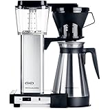 Moccamaster KBT 10-Cup Coffee Brewer with Thermal Carafe, Polished Silver