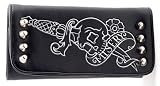 Lux De Ville Misery Cashout Wallet Retro Rockabilly Punk Rock Goth Black