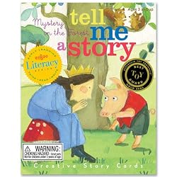 Tell Me a Story Creative Story Cards by eeBoo Mystery in the Forest