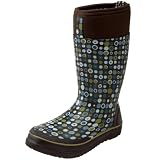 Bogs Women's Taylor Boot,Chocolate/Blue Dots,10 M