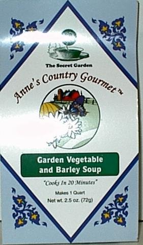 Garden Vegetable and Barley Soup Mix, 2.5 oz. by Secret Gardens