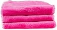 Blooming Bath Petals Washcloths Hot Pink - 3 Pack