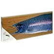 Kasilof Fish Company Wild Alaskan Smoked Sockeye Salmon, 16-Ounce Fillet in Cedar Gift Box