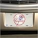 New York Yankees Silver Super Stock Metal License Plate