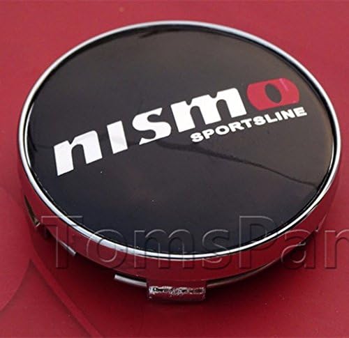 4pcs 60mm ABS Plating Nismo Auto Car Wheel Center Hub Cap Hubcaps Cover Emblem Badge For Nassan Cars Accessories
