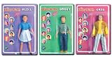 Set of 3 New Brady Bunch Classic TV Toys Figures Greg Bobby & Alice