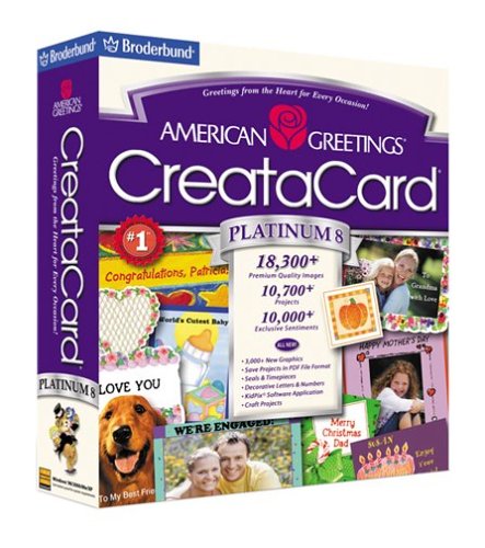 American Greetings Creatacard Platinum 8