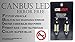 CANBUS LED 6SMDS BLUE 6418 C5W Error Free License Plate Lights Bulbs