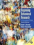 Beginning behavioral research : a conceptual primer