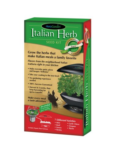 Childrens Toyshop  Outdoor Living : AeroGarden  Italian Herb Seed Kit