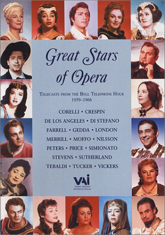 Great Stars of Opera - Telecasts from the Bell Telephone Hour 1959-1966 under The Classical Store