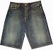 Men's Ed Hardy Shorts Blue Denim Jenny Dagger Lse Vintage Shorts Size 40