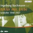 Erkl�r mir, Liebe. CD. . Gedichte 1948 - 1957. Lesung