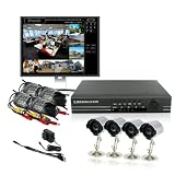 ZMODO 8 CH CCTV Surveillance DVR IR LED Camera System 500GB