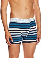 Pepe Jeans London Pack x 2 Bóxers Kirby (Azul)