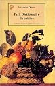 Petit Dictionnaire de cuisine