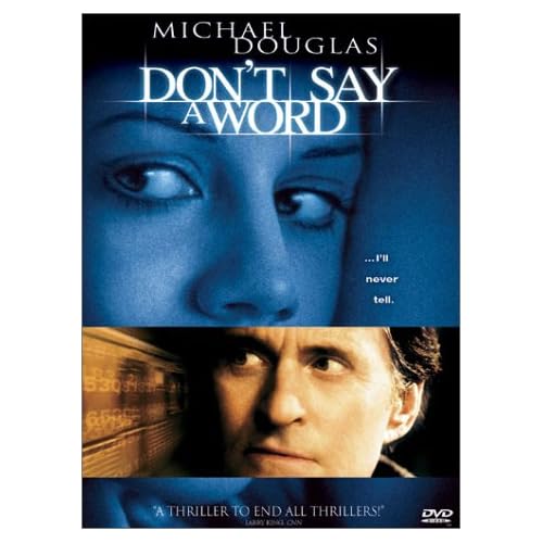 Не говори ни слова/ Don't Say a Word(2001)