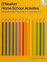 Dnealian Home School Activities (Manuscript Practice for Grades 1-3)
