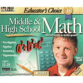 Educator's Choice Middle and High School Math