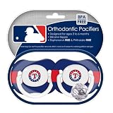MLB Texas Rangers Pacifiers (2 Pack)